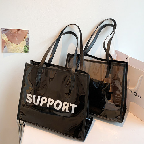 手提包透明大日韩防水托特包