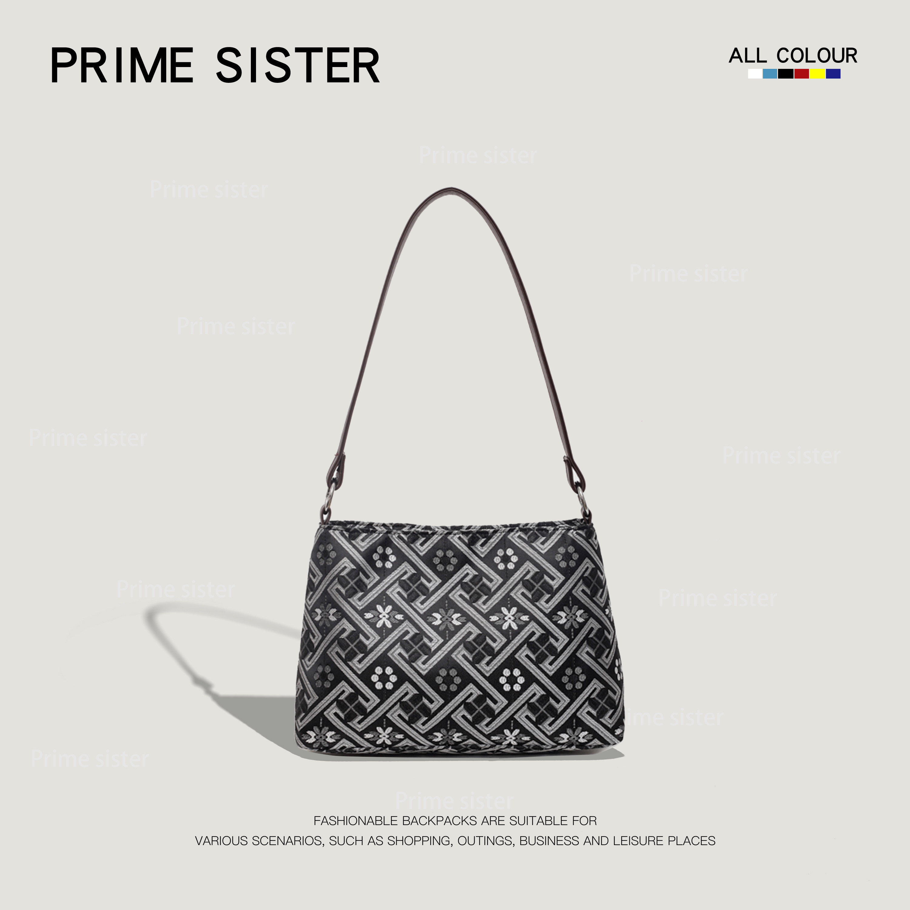 Primesister新中式国风女包图片