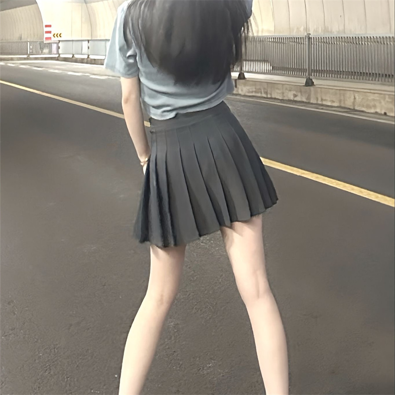 高腰超短裙约会穿无内衬安全任务裙战斗小裙女炸街短裙纯欲风