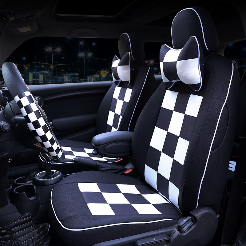 新款汽车座套亚麻专车专用座椅套四季通用全包围布艺个性坐套坐垫