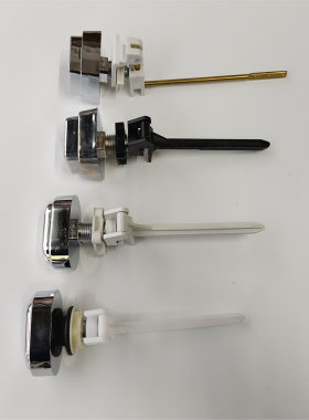 老式马桶坐便器水箱配件侧面按键侧面按钮马桶侧开关水箱左侧拨手