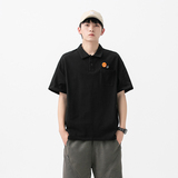 2026夏季新款男装日系原创基础款纯色polo衫短袖T恤PL38-F55，男装T恤，电商A101（原外27）
