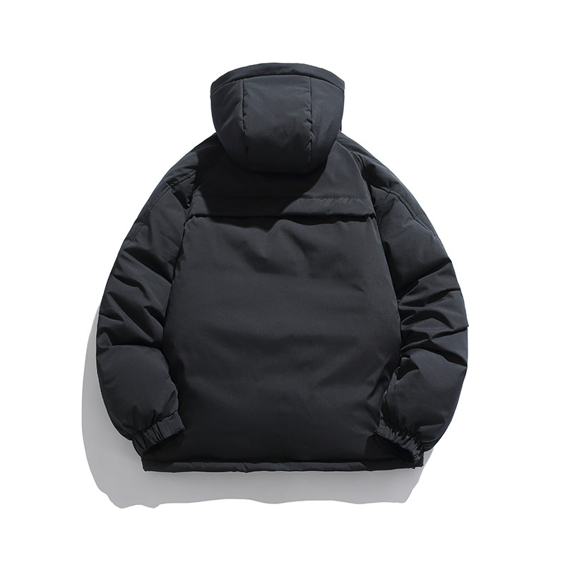 2026冬季新款男日系潮牌纯色宽松休闲连帽棉服加厚外套MY326-F195,男装棉衣,电商A101（原外27）