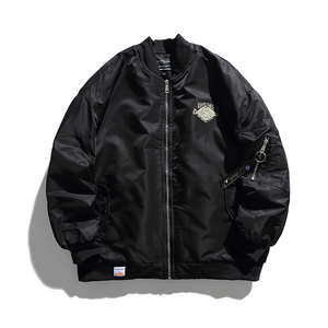 2026冬季新款男日系潮牌飞行员棒球领棉服工装加厚外套MY280-F165图片