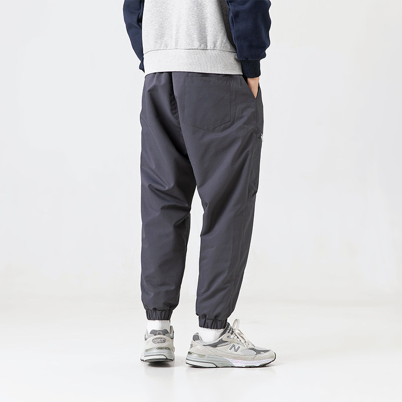 2026冬季新款男装日系宽松加绒加厚运动休闲裤束脚裤P786-F105,男装卫衣,电商A101（原外27）
