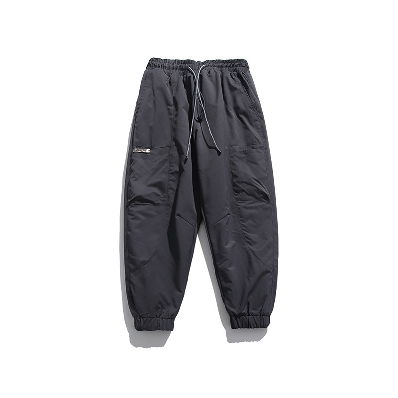 2026冬季新款男装日系宽松加绒加厚运动休闲裤束脚裤P786-F105,男装卫衣,电商A101（原外27）