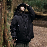 2026冬季新款男装日系潮牌工装连帽加厚外套棉服棉衣MY352--F205，男装棉衣，电商A101（原外27）