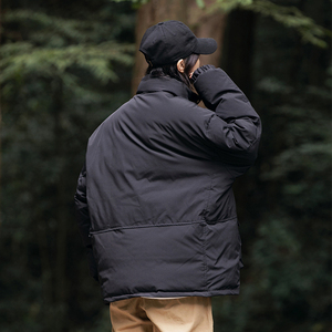 2026冬季新款男日系潮牌宽松休闲立领工装棉服加厚外套MY316-F185图片