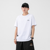 2026夏季新款男装日系复古潮流后背图案印花短袖T恤T730-F43，男装T恤，电商A101（原外27）