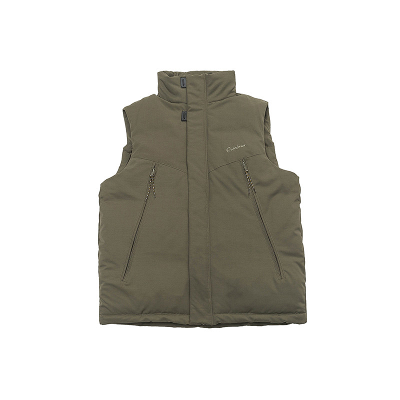 2026冬季新款男装日系潮流宽松纯色加厚棉服马甲外套MJ16-F165,男装棉衣,电商A101（原外27）