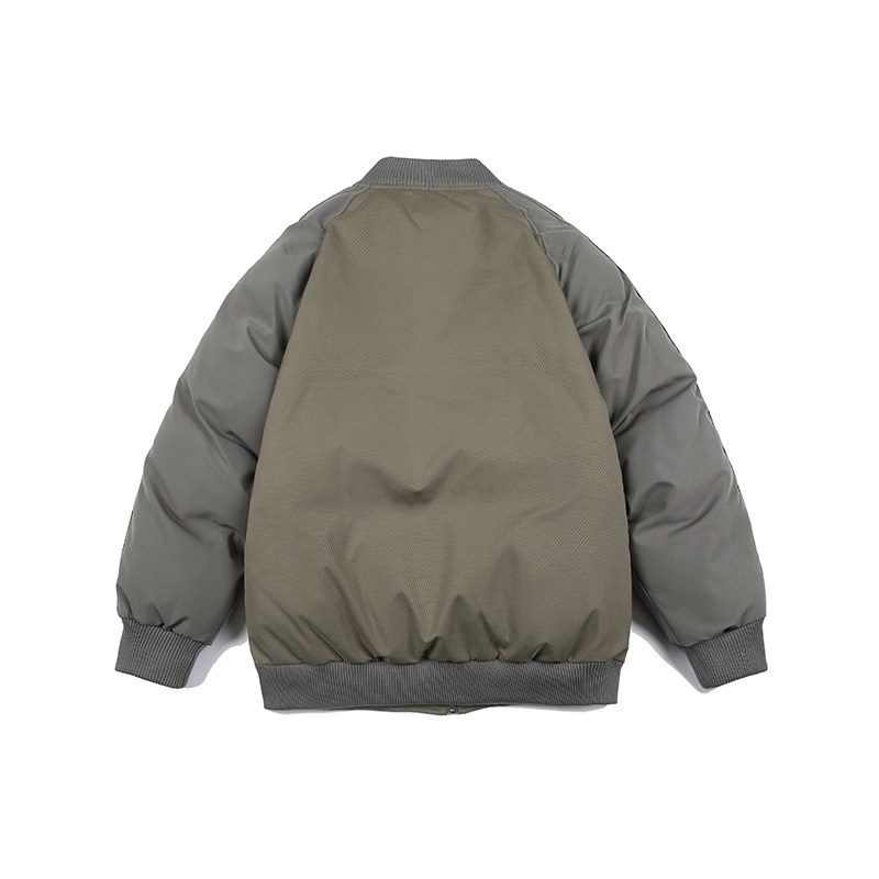 2026冬季新款男装日系潮牌拼接棒球领加厚工装棉服外套MY318-F195,男装棉衣,电商A101（原外27）
