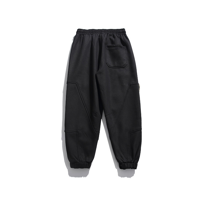 2026冬季新款男日系宽松加绒加厚工装休闲裤束脚哈伦裤P788-F105,男装工装外套,电商A101（原外27）