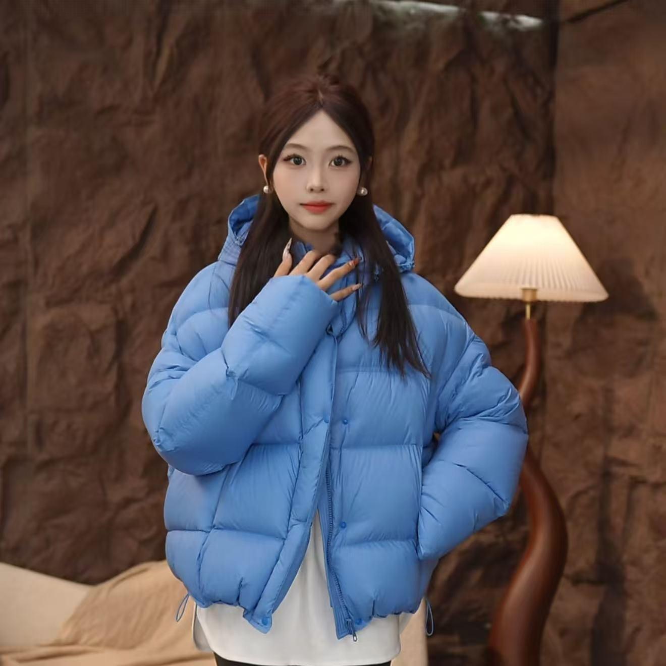 2025冬季时尚百搭保暖棉服女装云感泡芙高品质显气质厚款棉衣外套
