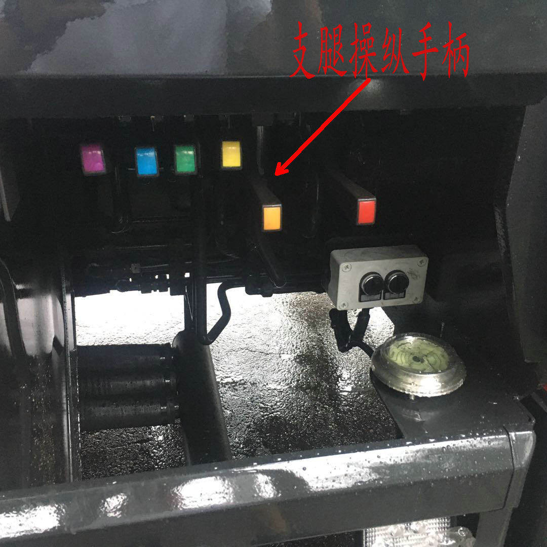 吊车支腿操作手柄 搬杆总成 支腿操纵手柄下部阀 操作杆25吨50吨
