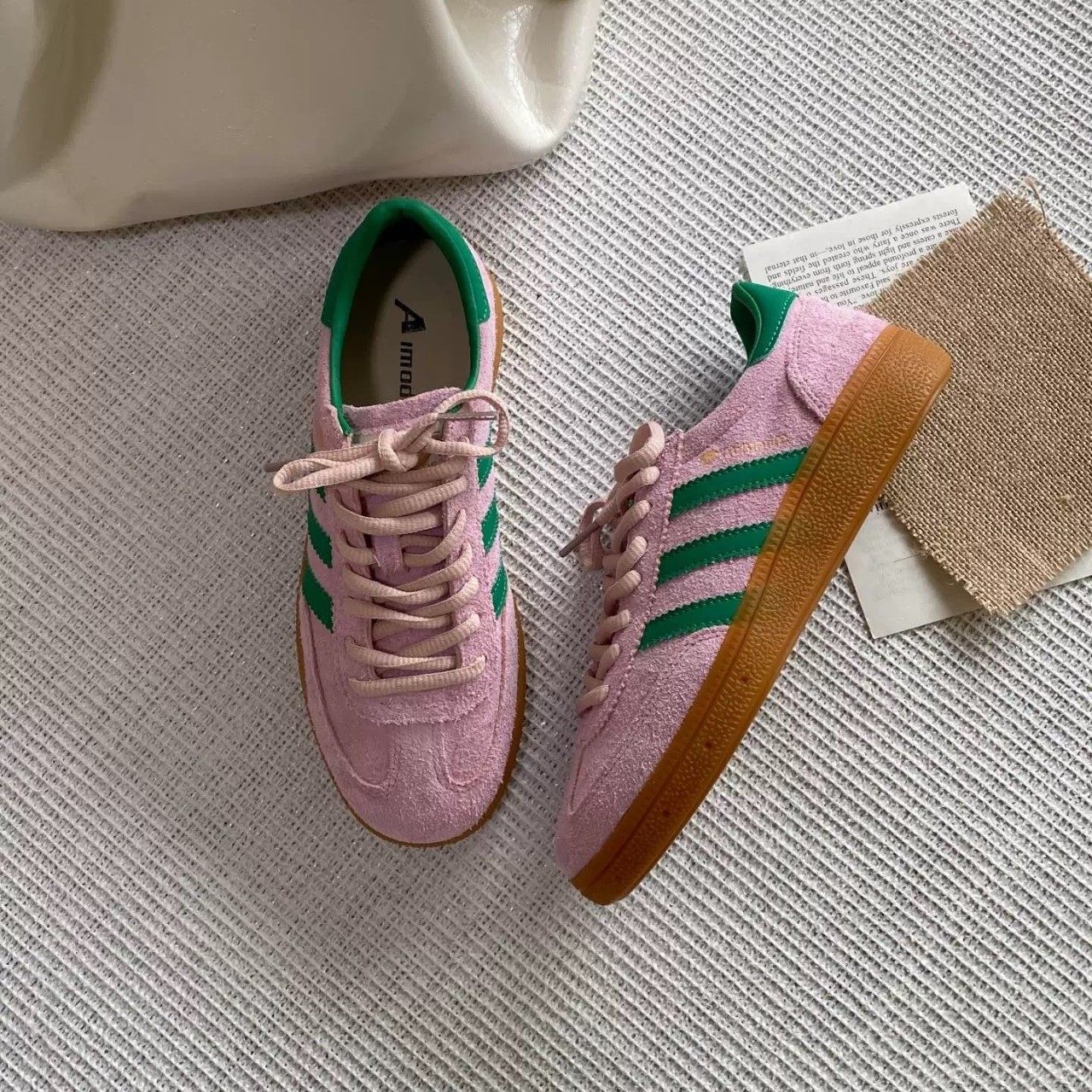 艾模儿2026德训鞋女鞋时尚百搭舒适潮鞋耐磨防滑轻便平底圆头软底,女鞋,德训鞋,淘宝优惠券,粉丝福利购,淘宝优惠卷