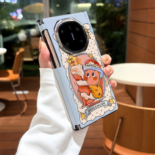 【双中轴磁吸】适用华为mate XTs手机壳蜡烛星星人非凡大师折叠屏matex7保护套x5典藏x3三折叠女男全包中轴