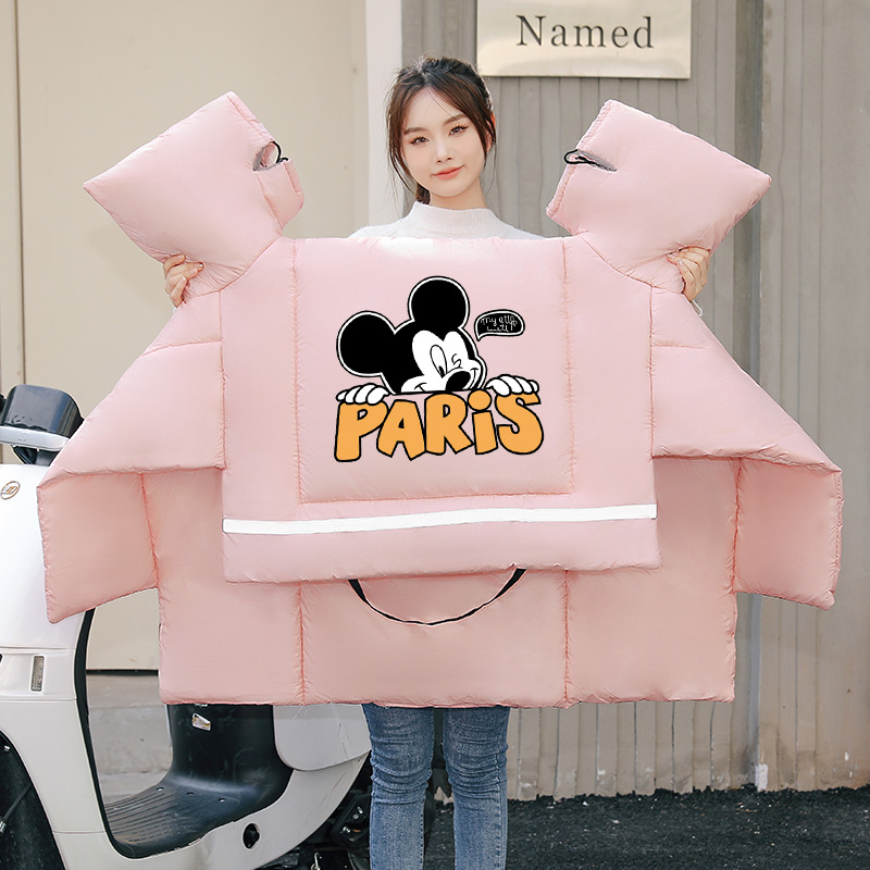 保暖挡风被梵正挡风防水电动车