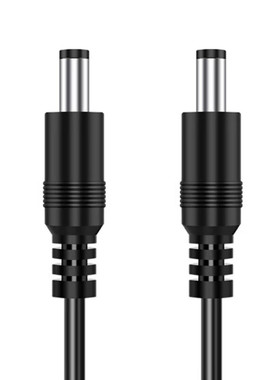 加粗DC5.5mm公插头DC12V路由器监控电源线10A双公头5V9V12V24V