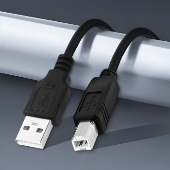 适用TSC TTP244pro/345/243 342e 247 244CE TE344 T-4503E 4502E标签条码打印机数据线电脑连接线USB打印线