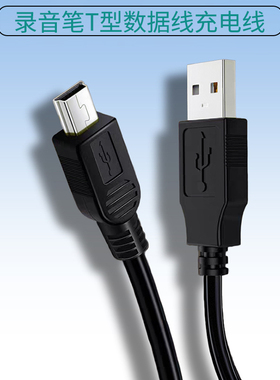 适用京华(JWD)DVR-898V HQ-33 HQ-100 DV-12录音笔充电线 索尼PCM-M10 ICD-PX240 ICD-FX88 USB数据线