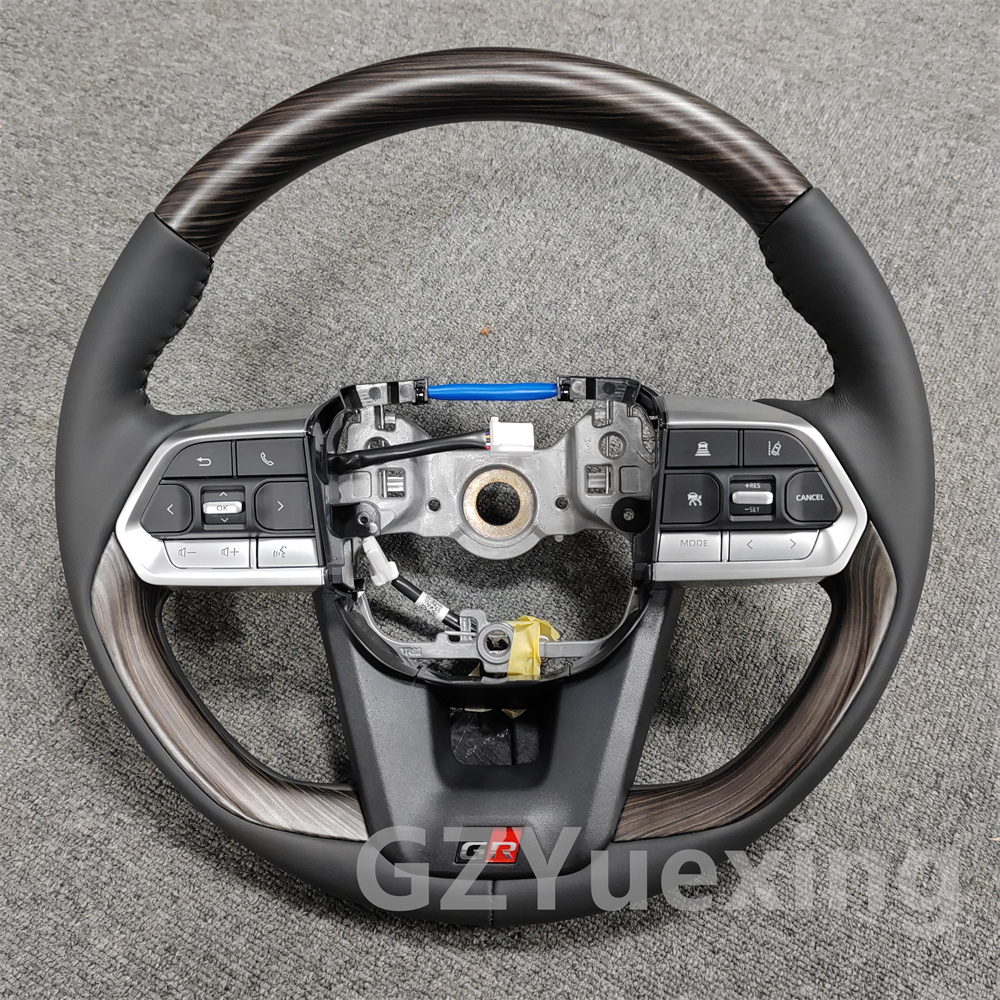 LC300桃木加热方向盘GR