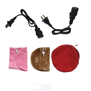 红宝石可意电暖宝电源线2眼电源线充电线电热宝电热饼布套