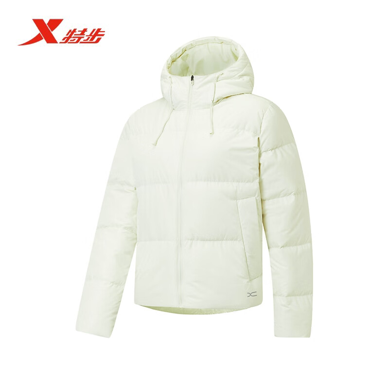 特步2025新款85%绒羽绒服