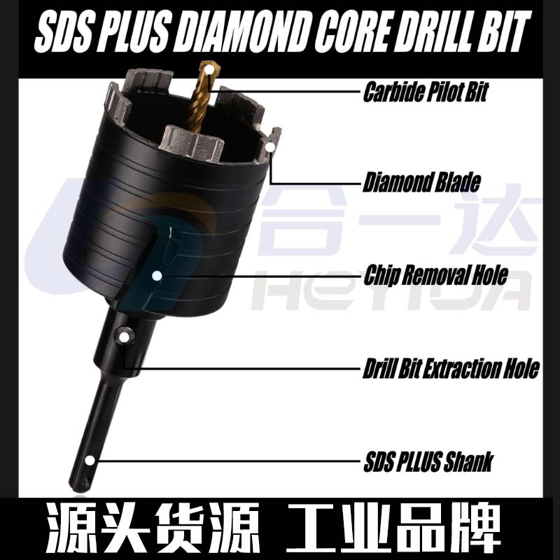 SDSPLUS电钻电锤干孔开墙