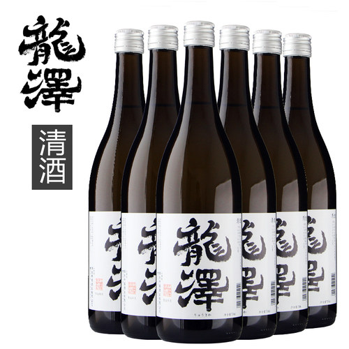 龙泽正宗日式清酒日本韩国料理烧酒洋酒6支整箱发酵型日料酒米酒 - 封面