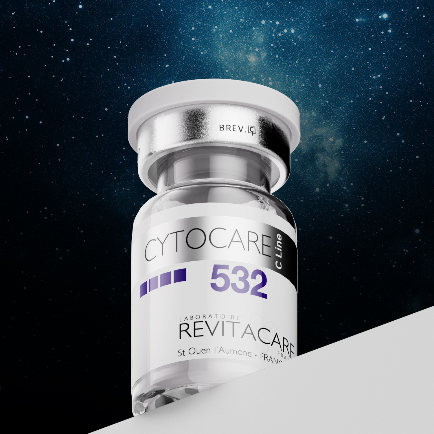 批文正品防伪可查法国丝丽532Cline晶透精华液面部保湿补水