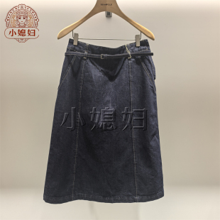 BEAN POLE滨波国内专柜代购2026年秋款女装经典牛仔裙BF6927C67R