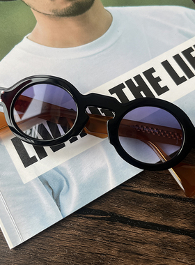 眼镜框复古男女通用小圆框