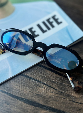 圆框太阳眼镜男女通用长方形
