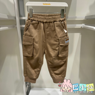 时尚 4折巴拉巴拉男婴童秋款 长裤 儿童休闲裤 潮 新款