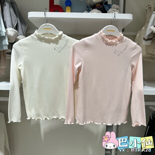 T恤打底衫 巴拉巴拉童装 女中幼童长袖 新款 202425100003 2025冬装