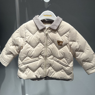 4.7折巴拉巴拉童装 小章鱼翻领轻暖羽绒服200424107101 婴小童冬季