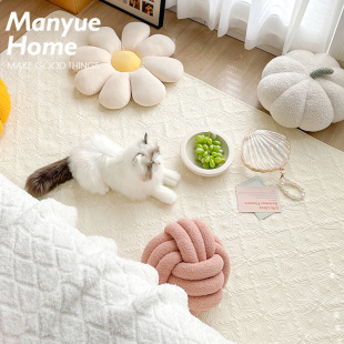 M.life 全棉纯棉地毯地垫客厅脚垫卧室床边垫可机洗 星辰浪漫
