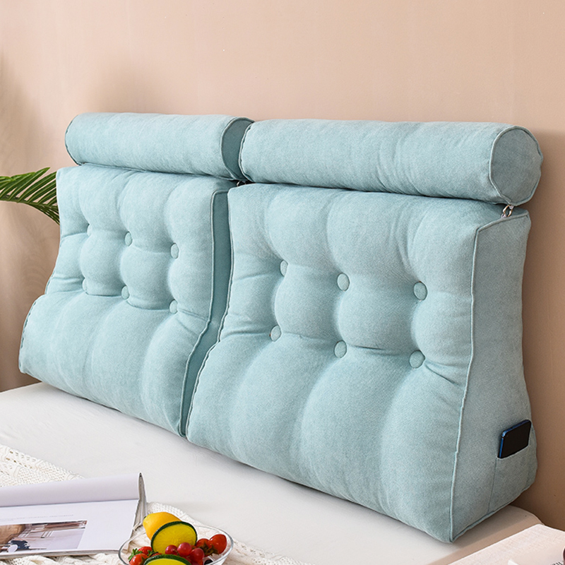 立体韩国绒护腰床头靠背