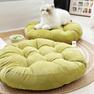 M.Life简约榻榻米垫圆蒲团垫凳子椅垫打坐垫加厚美臀座垫四季 通用