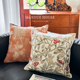客厅沙发抱枕靠垫卧室床头靠垫靠枕套腰枕 新中式 M.life 海棠春晓