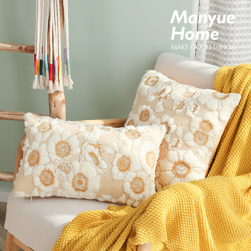 ins法式复古抱枕抱枕套