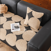 M.life 波多尔圆 中古风沙发垫客厅沙发坐垫沙发套罩巾通用垫子