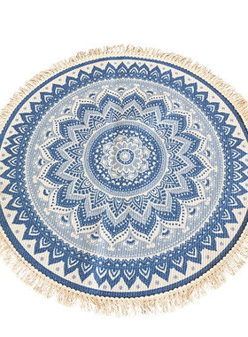 桌布棉麻布艺民族风客厅拍摄