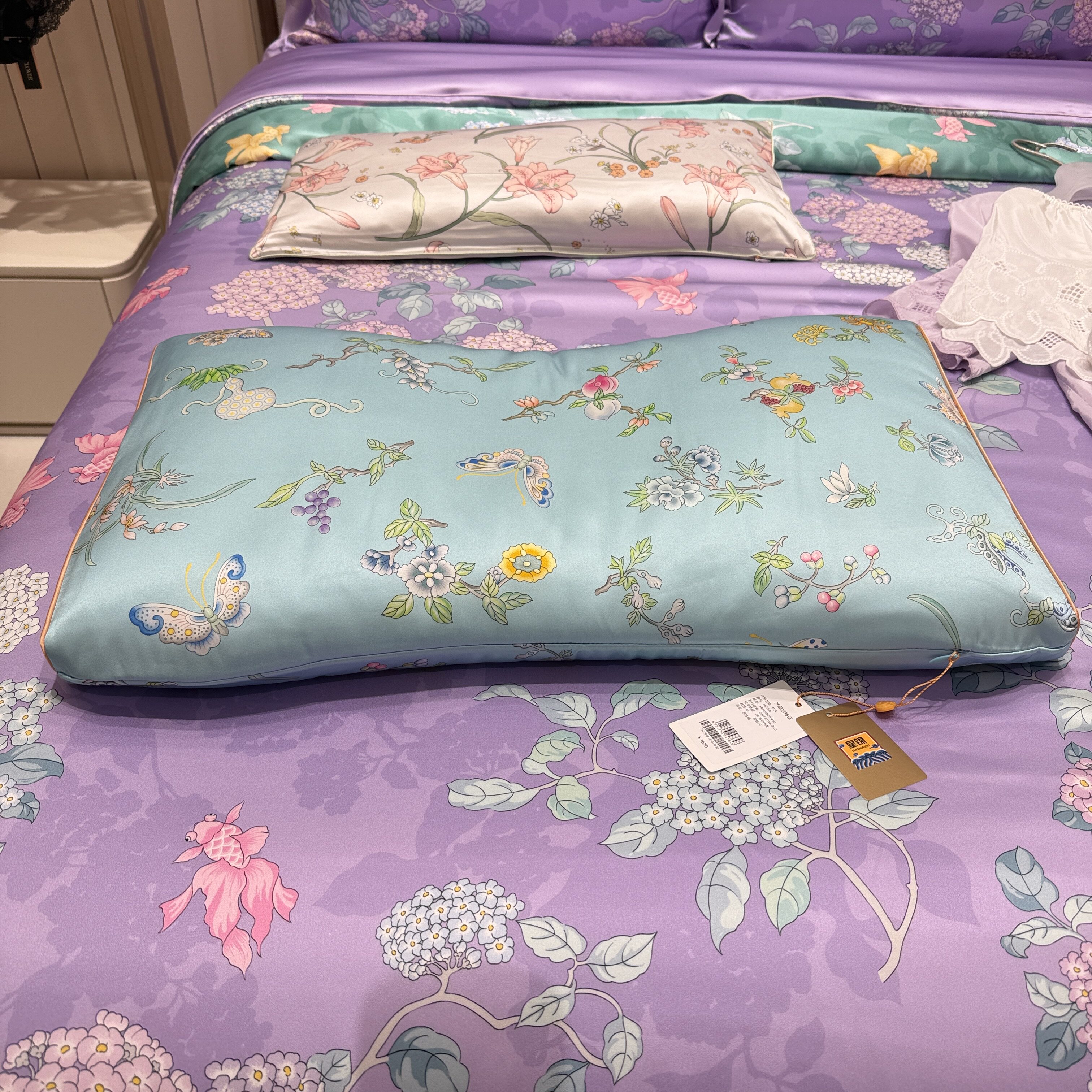 专柜直邮正品HJ11918皇锦真丝 银锭形 软管 HJ11932 枕头1680集合