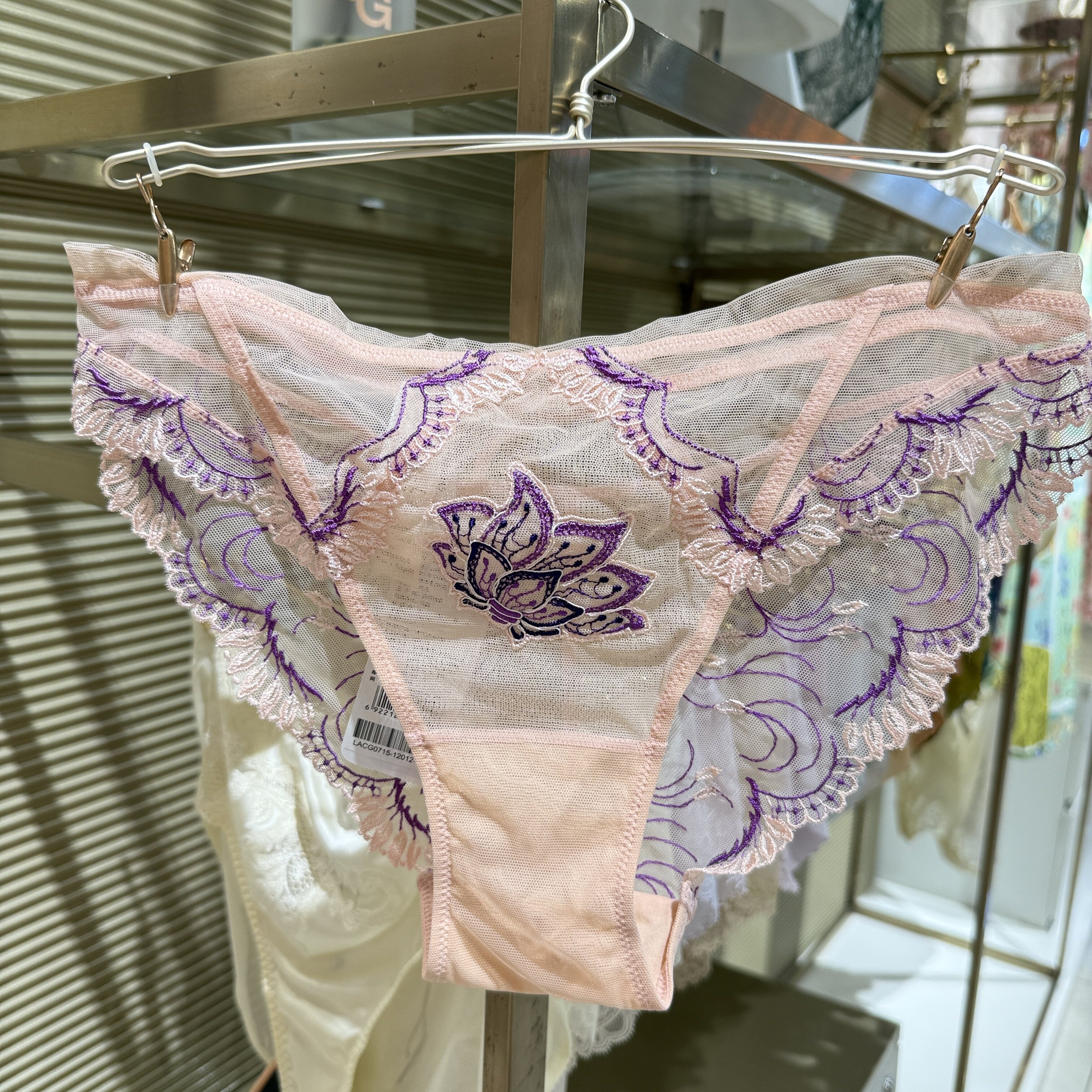 专柜正品爱慕代理法国进口品牌LACG0715三角内裤吊牌1380