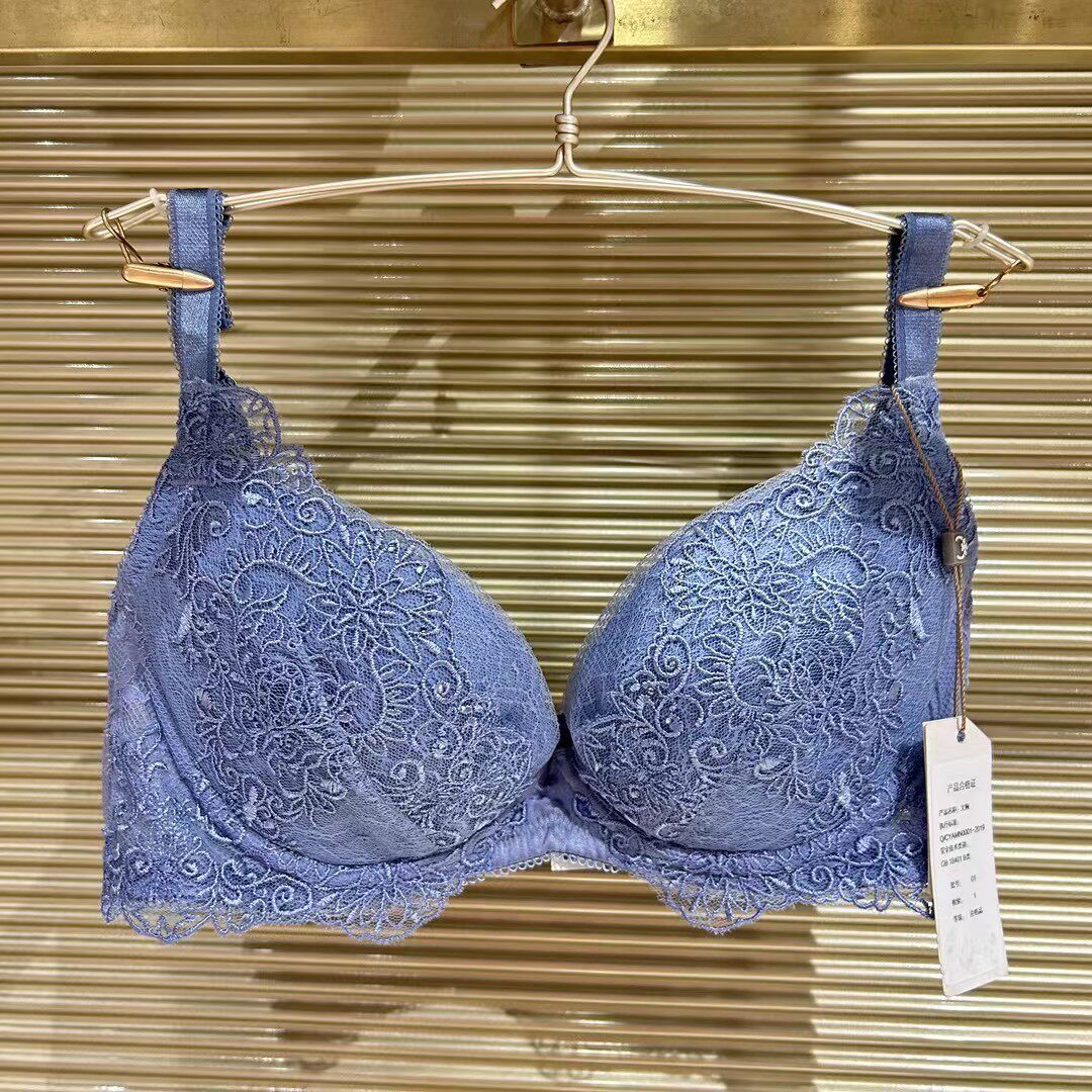 LC12QC1兰卡文LACLOVER女士LC13QC1蕾丝花朵 薄80C文胸1980