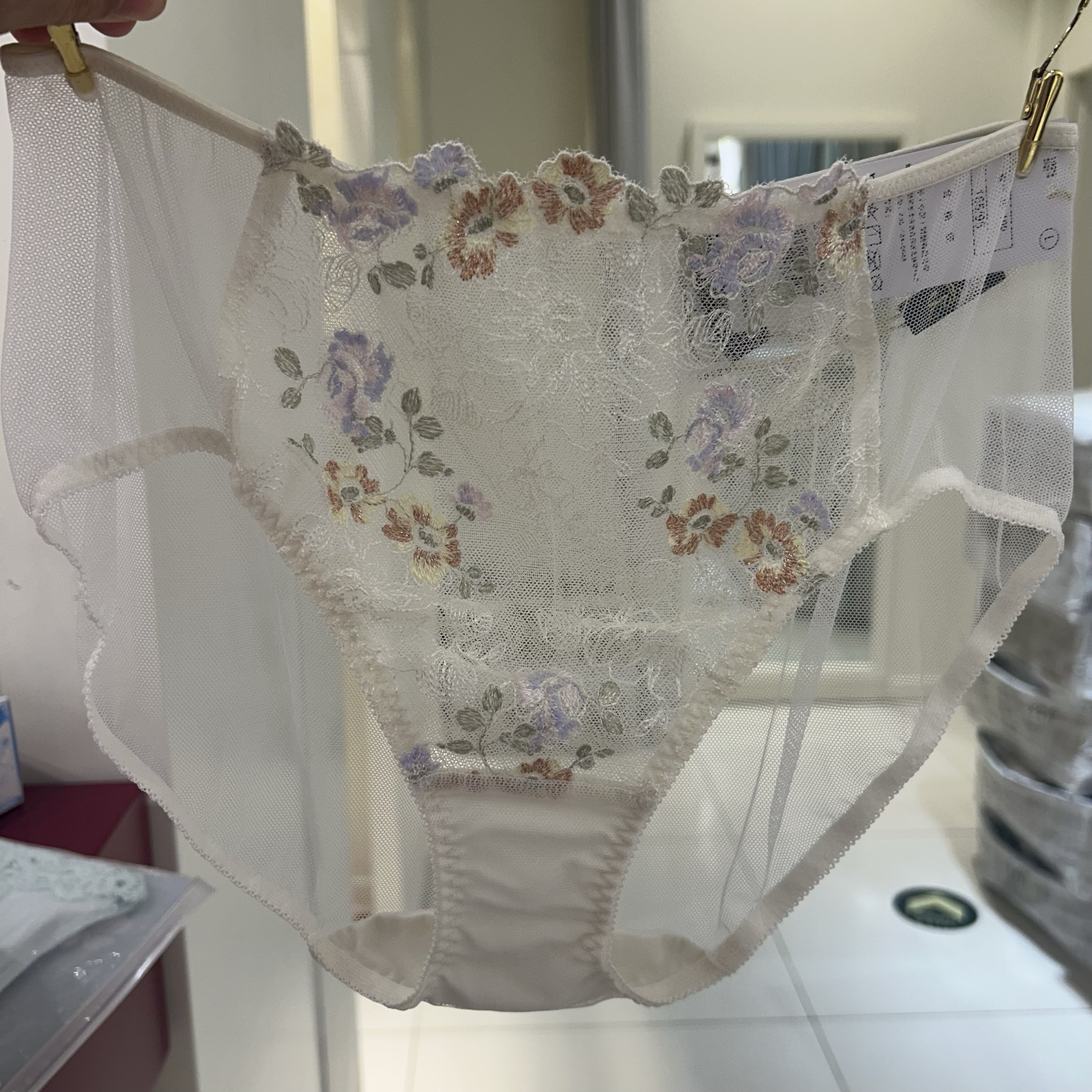 Salute莎露特内裤LP3173 可配LB8173 三角网纱性感女内裤580图片