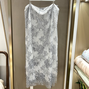 LC77ZU2爱慕高端山羊绒蕾丝题花精致含蚕丝围巾披肩女LC77ZU1