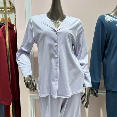 华歌尔女式简约纯色家居服套装