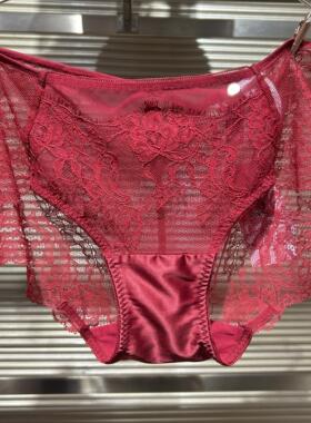 爱慕内裤24新款婚礼之夜女纯棉底档中腰平角内裤AM23A051